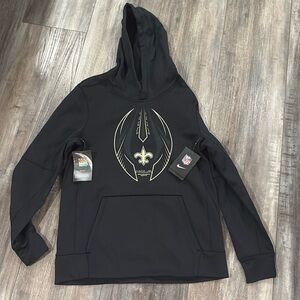 Nike NFL New Orleans Saints Pullover Hoodie 14-16 NEW